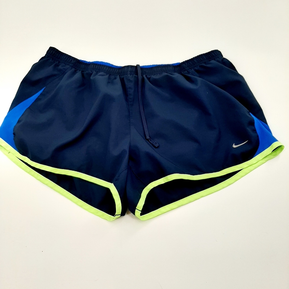 Nike navy blue running shorts in size XL.